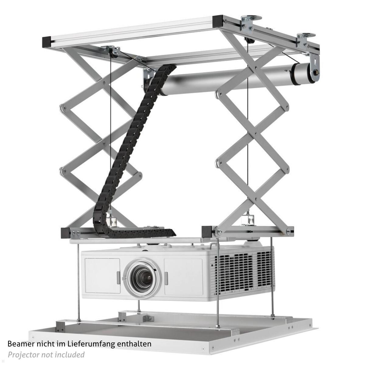 Elektrischer Beamer Deckenlift von Vogels mit 815 mm Hub, Anwendung mit Projektor 