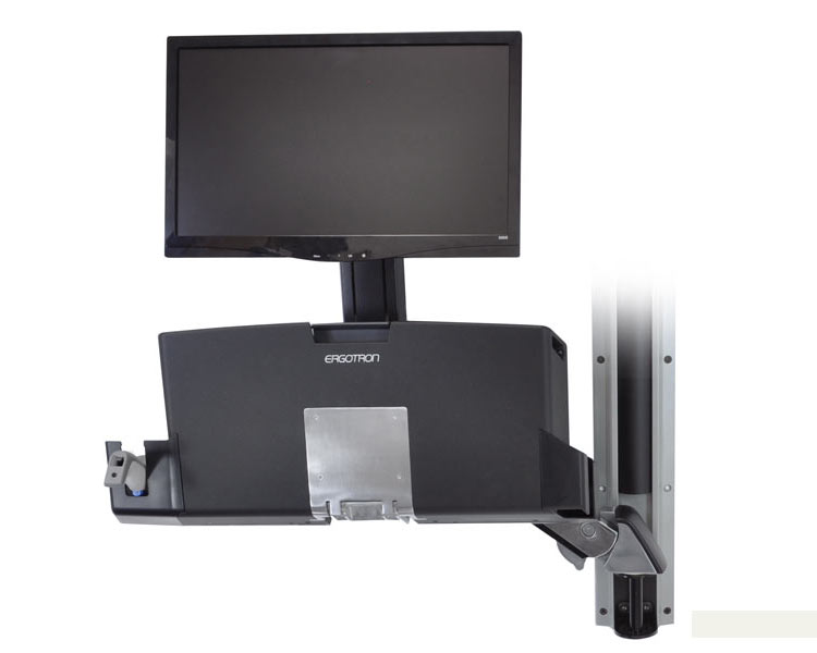 Ergotron StyleView Sit-Stand Combo Ablageflächen-System (45-272-026), Detailansicht