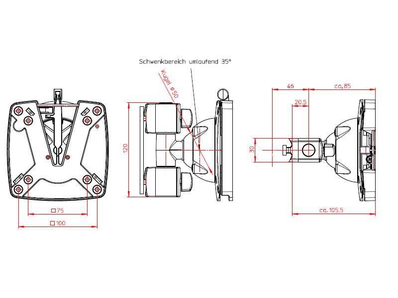 Novus TSS Tragschlitten 963+0119+010 Zeichnung