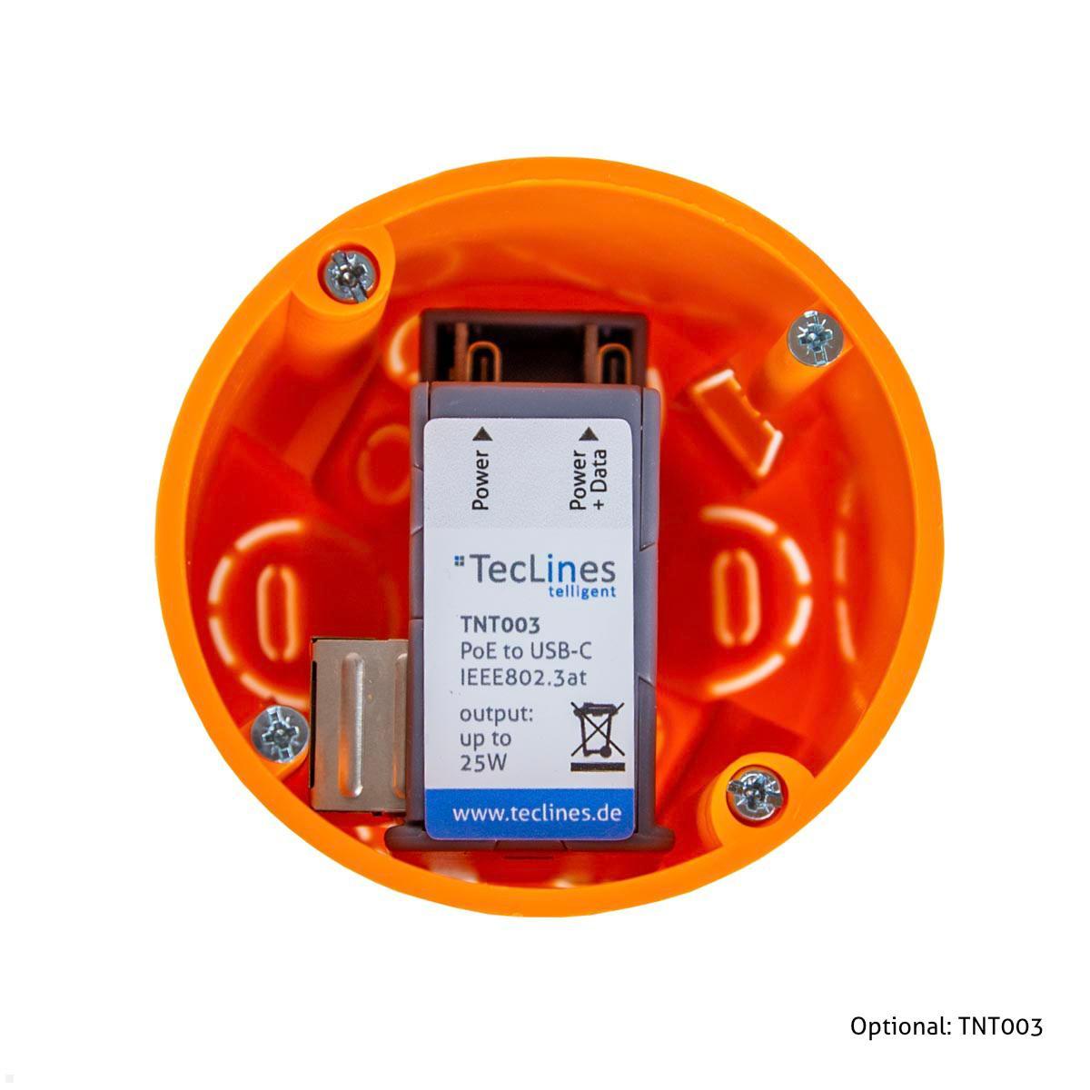 Unterputz Dose, TabLines THWD002, 61 mm mit TNT003