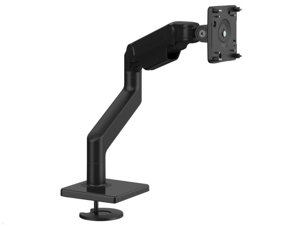 Humanscale M8.1 Monitor Tischhalter Durchschraub, schwarz, Vorderansicht