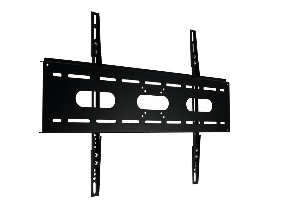 MonLines MWH012B flache TV Wandhalterung 42-100" abschließbar, schwarz Heavy Duty