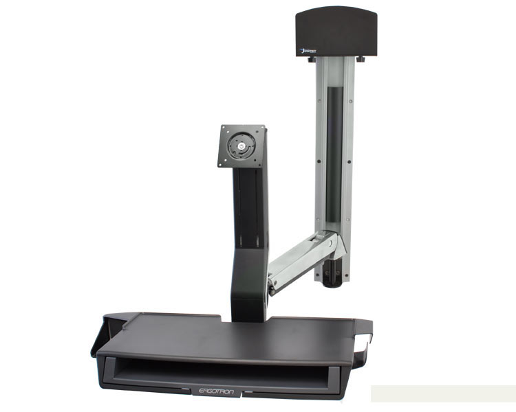 Ergotron StyleView Sit-Stand Combo Ablageflächen-System (45-272-026), ohne Geräte