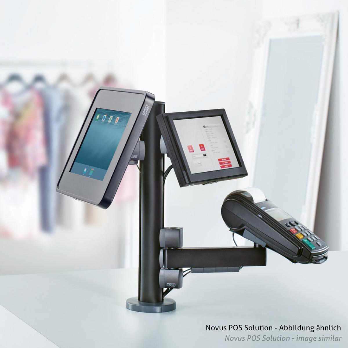 Novus POS Halterung für EC Cash Terminal Ingenico Desk 3200/3500/5000 (851+0035+046) Anwendungsbeispiel