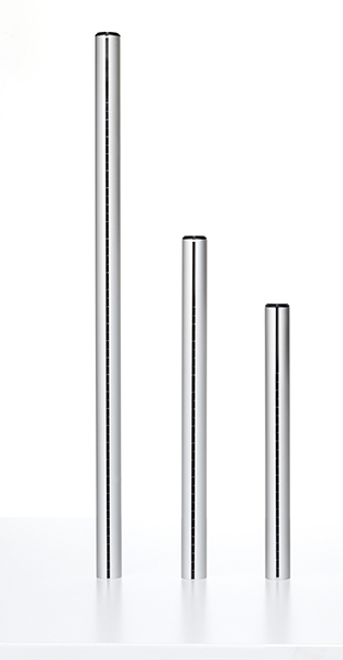 CBS Quad Post Befestigungssäule 400 mm (silber)