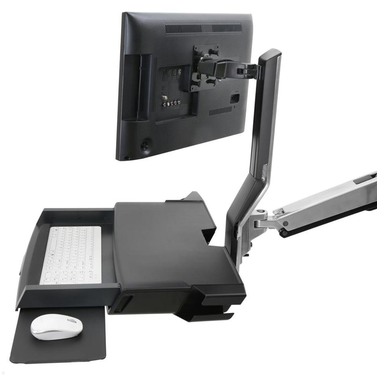 Ergotron StyleView Combo Arm Wandhalterung für Monitor, Tastatur (45-583-026), Arbeitsfläche