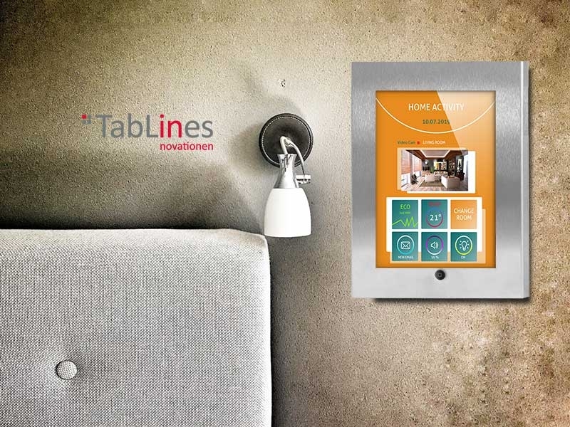 TabLines TSG035E Tablet Schutzgehäuse für Apple iPad Pro 9.7 - HB Smart Home Anwendung