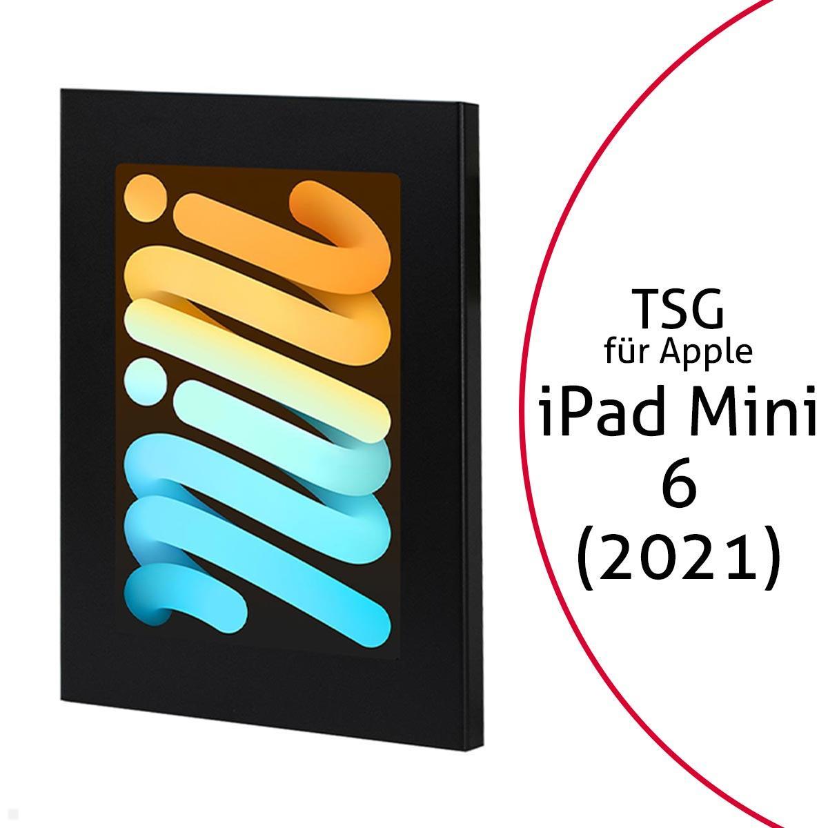 TabLines TSG086B Tablet Schutzgehäuse für Apple iPad Mini 6 (2021), schwarz