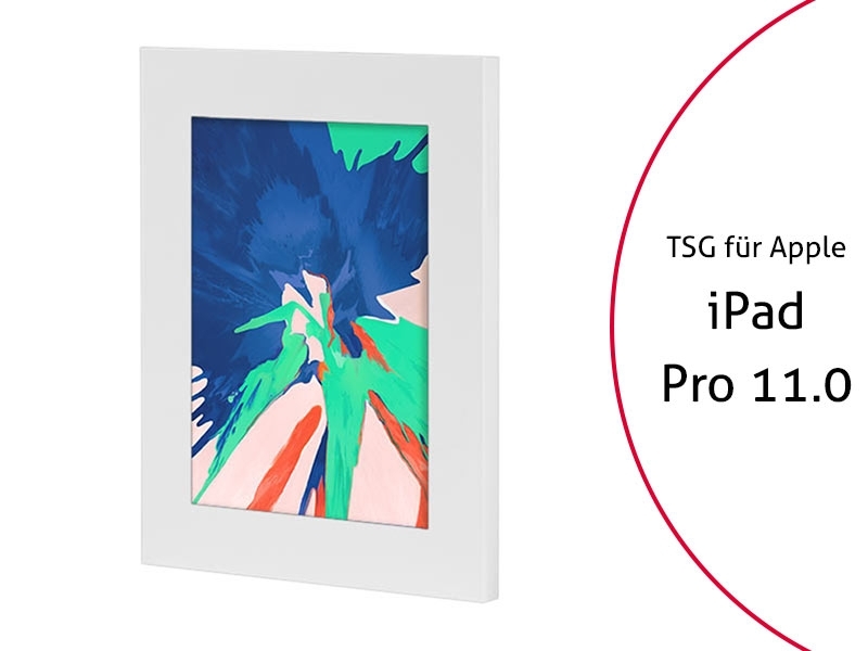 TabLines TSG058W Tablet Schutzgehäuse für Apple iPad Pro 11.0, weiß