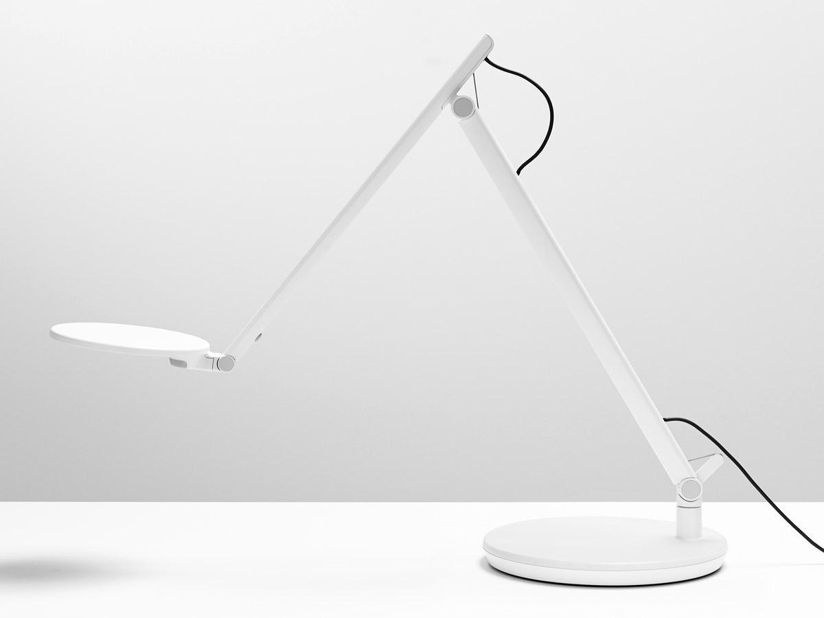 Humanscale Nova Light LED Schreibtisch Lampe NV3UBW, weiß smarte Leuchte