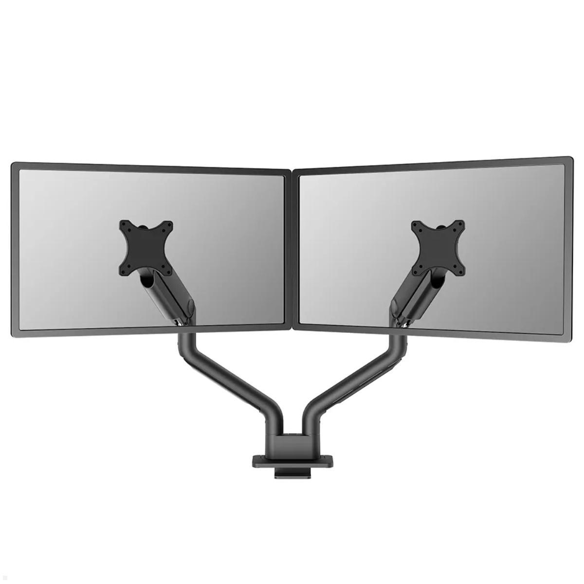 Neomounts DS70S-950BL2 Monitorhalterung für 2 Monitore bis 35 Zoll, schwarz