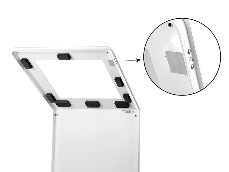 TabLines TBS074 Design Tabletständer quer mit Akku, Apple iPad Pro 11.0 Funktionen