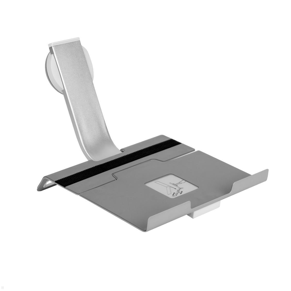 Humanscale M2.1 Laptop Wandhalterung mit Schwenkarm schräg, weiß, universal