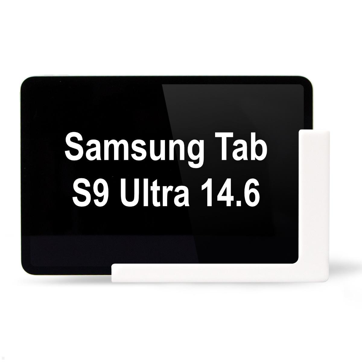 TabLines TWP031W Wandhalterung für Samsung Tab S9 Ultra 14.6, weiß