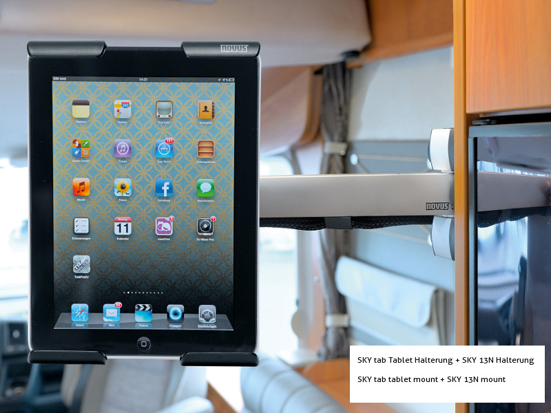 Novus SKY tab universal Tablet Halterung 01608T10099 + SKY 13N
