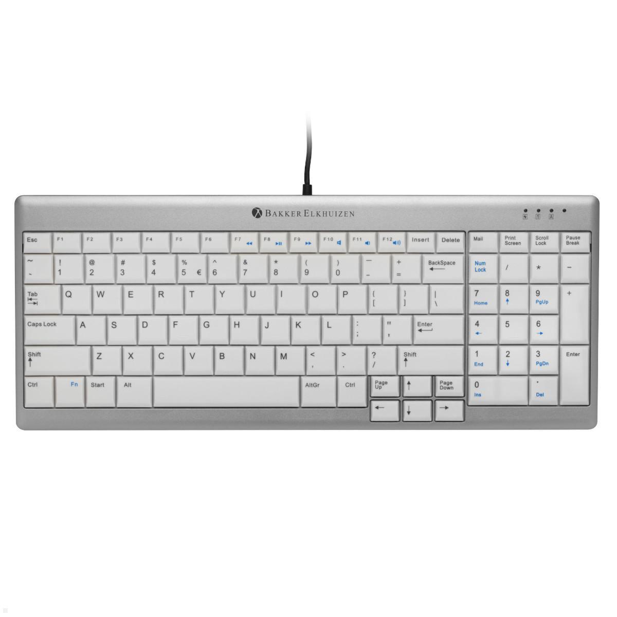 BakkerElkhuizen ergonomische Tastatur UltraBoard 960 (BNEU960SCDE)