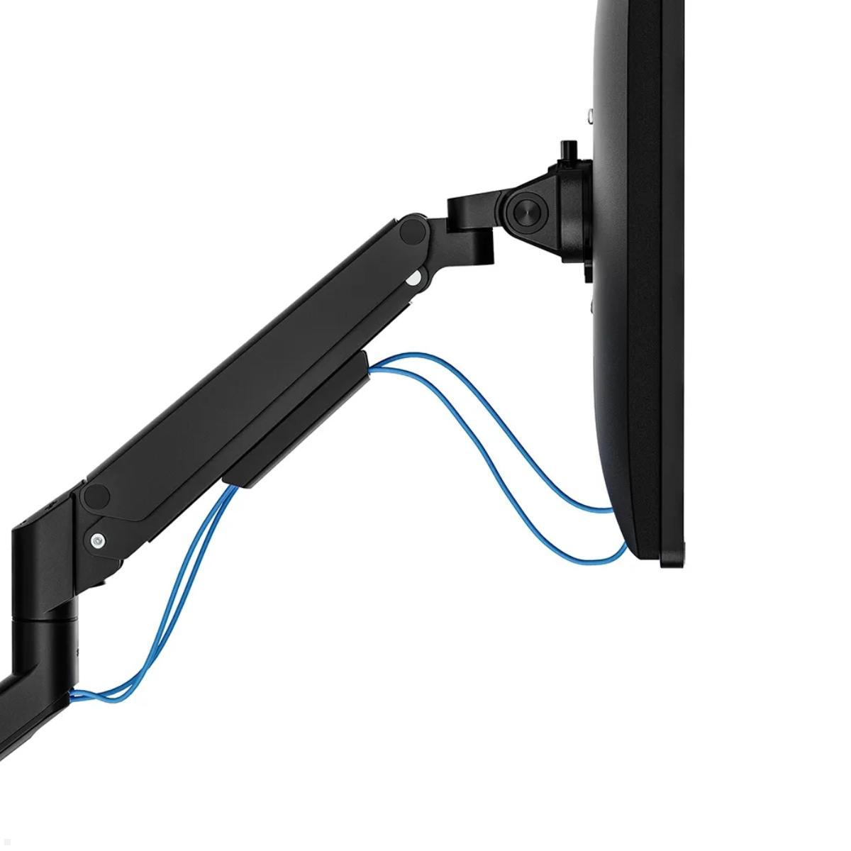 Neomounts DS70-250BL2 Monitorhalter für 2 Monitore, schwarz integrierte Kabelführung