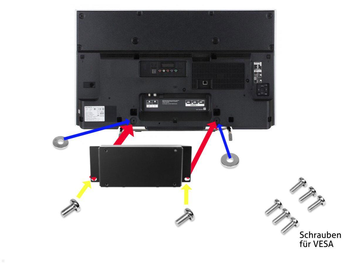 MonLines V001B SONY VESA Adapter (B448584401), einfache Montage