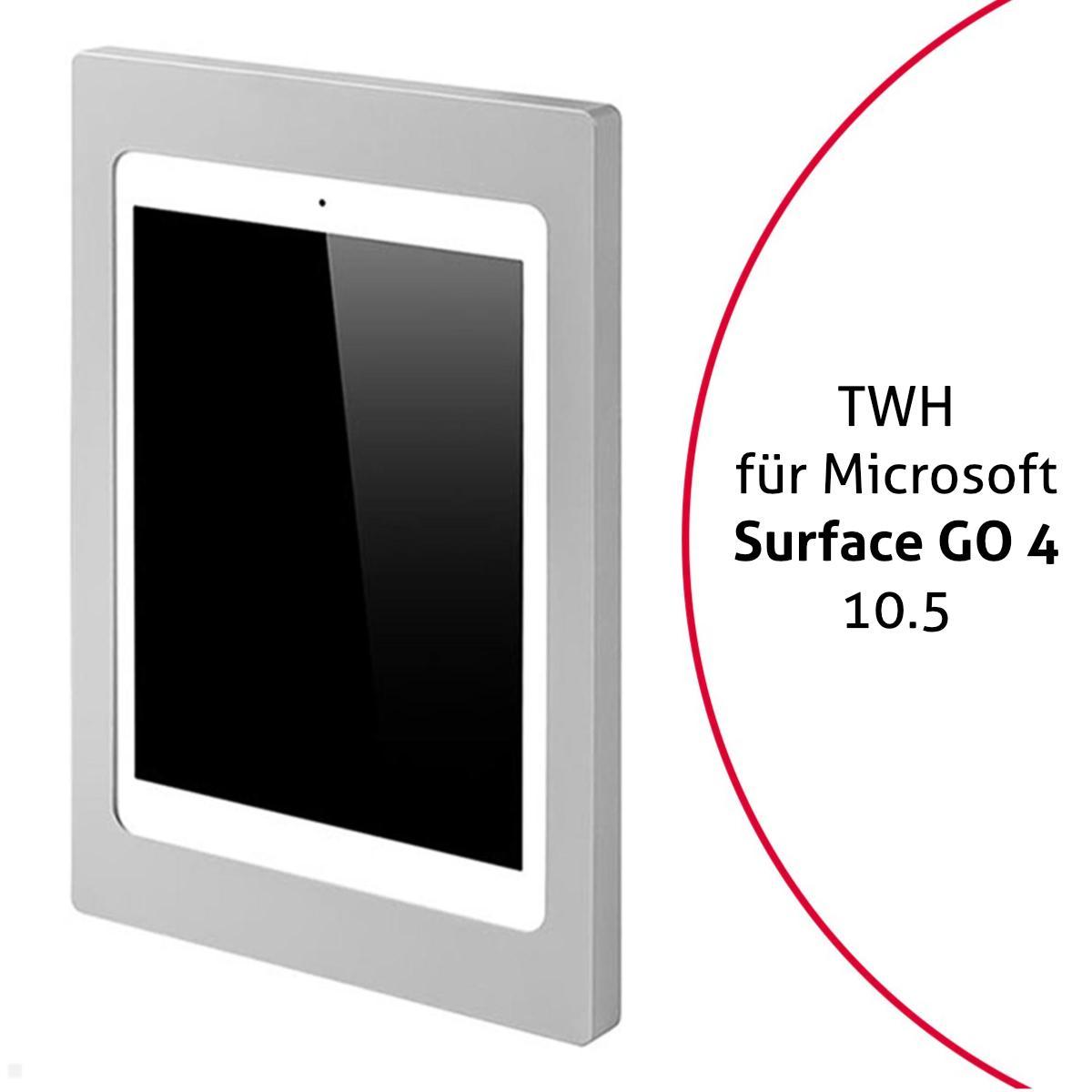 TabLines TWH056S Wandhalterung Microsoft Surface Go 4, silber