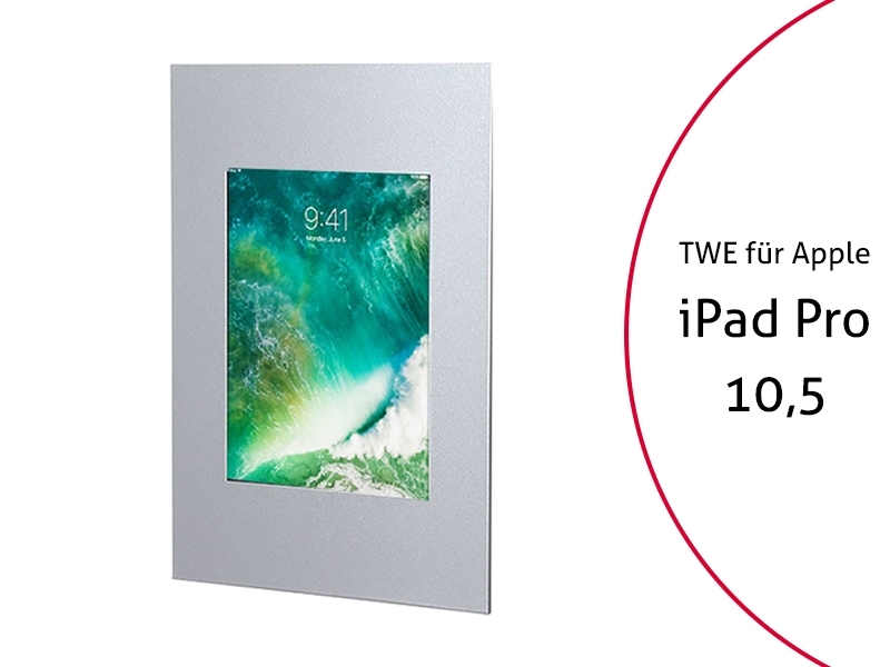 TabLines TWE057S Tablet Wandeinbau für Apple iPad Pro 10,5Zoll