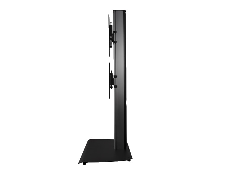 B-Tech BTF841/BB System X Dual Monitorständer 32"-65" side