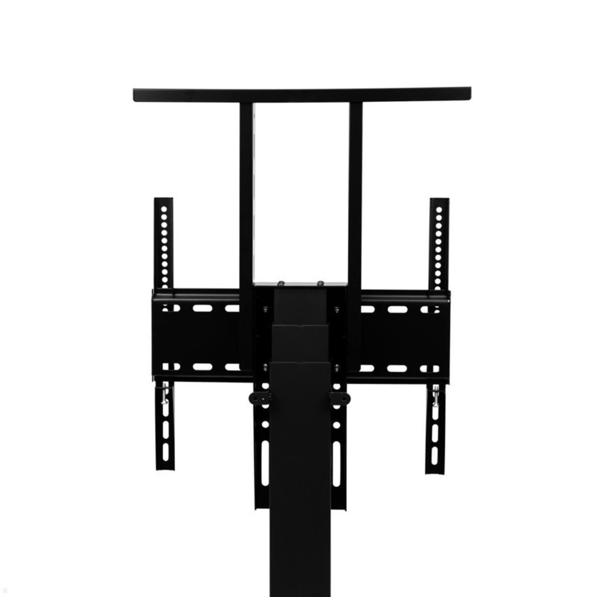 MonLines MLS006B Einbau TV Lift bis 65Zoll elektrisch, 890 Hub, schwarz VESA Halterung