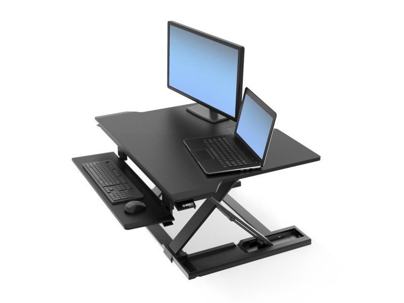 Ergotron WorkFit-TX Steh-Sitz-Arbeitsplatz bis 30Zoll