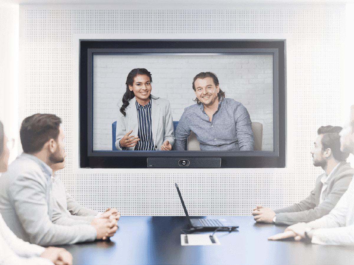 Collaboration Bar Yealink UVC40-all-in-one , Anwendung Online Konferenz