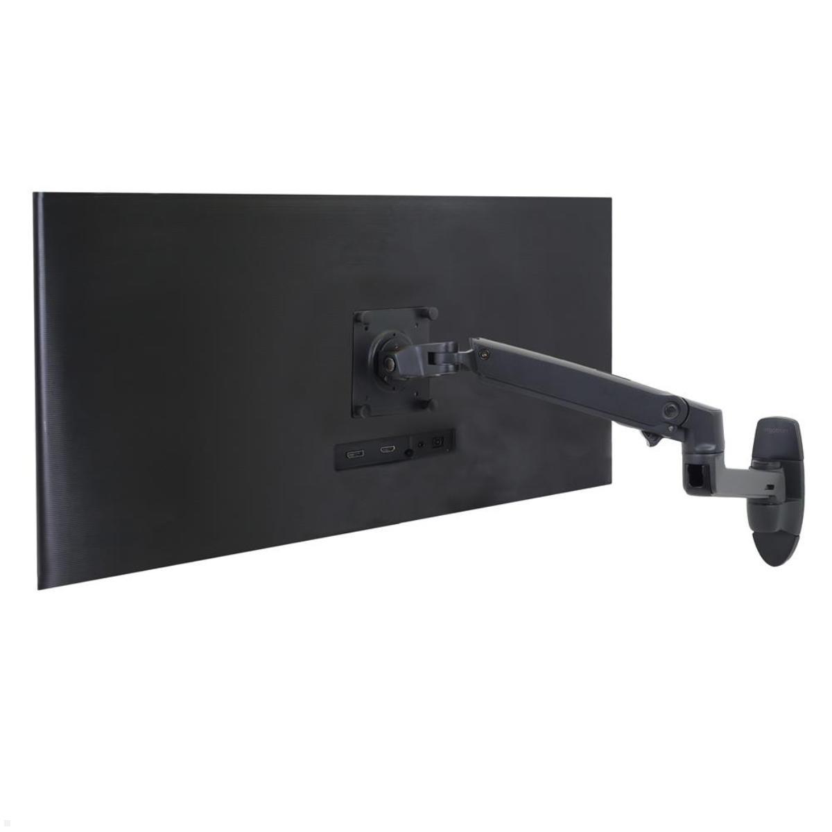 Ergotron LX Arm für Monitor Wandmontage, schwarz (45-243-224), Rückansicht Monitor (nicht enthalten)