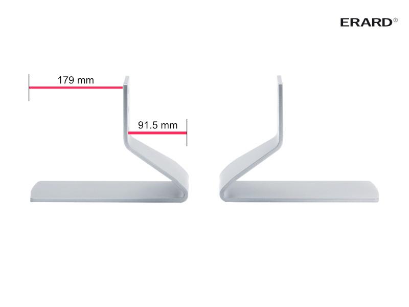 Erard Fit UP XL 035310 Universal TV Tischständer 40-65 Zoll Bemaßung