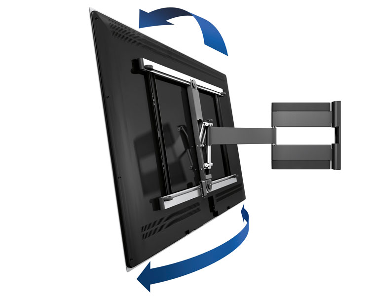 Vogels THIN 345 TV Wand Halterung Schaubild