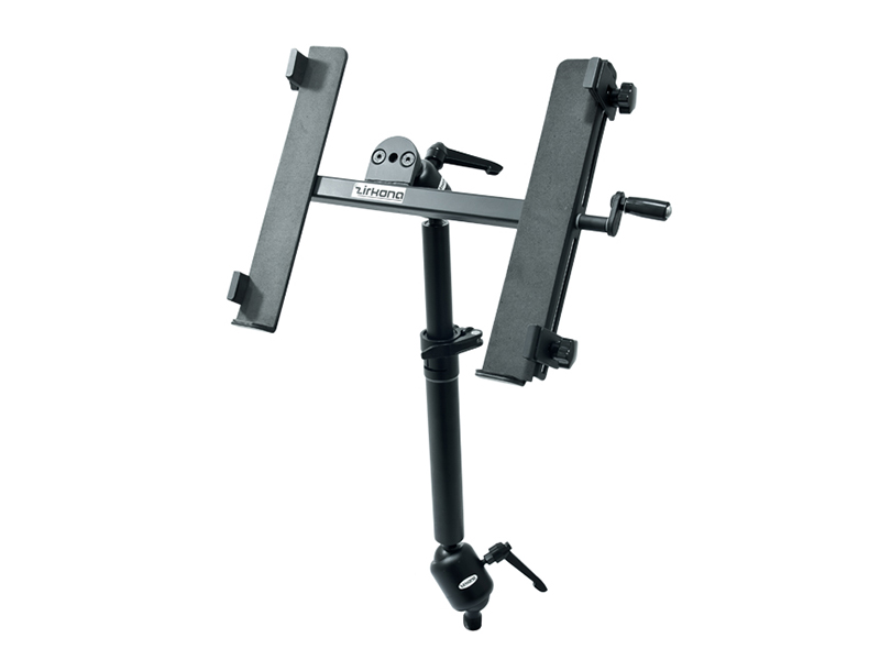 Zirkona Telescopic Stand Laptophalterung, schwarz