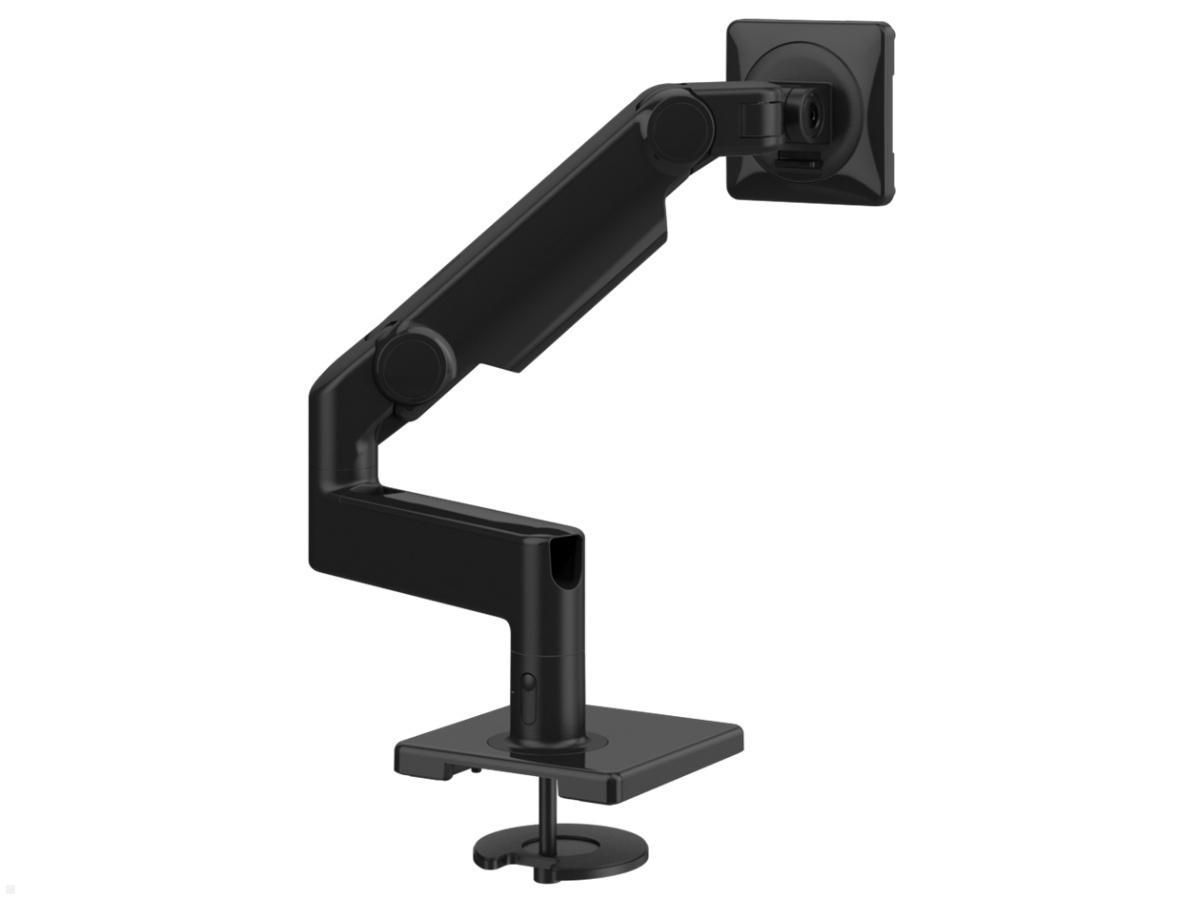 Humanscale M8.1 Monitorhalter Tisch Durchschraub, schwarz, Rückansicht