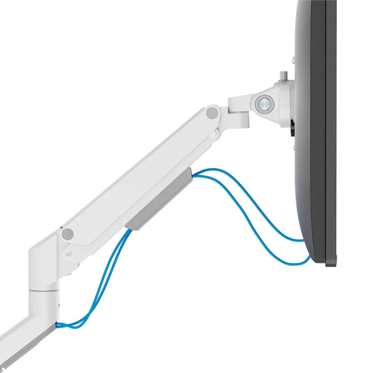 Neomounts DS70-250WH2 Monitorhalter für 2 Monitore, weiß Kabelführung