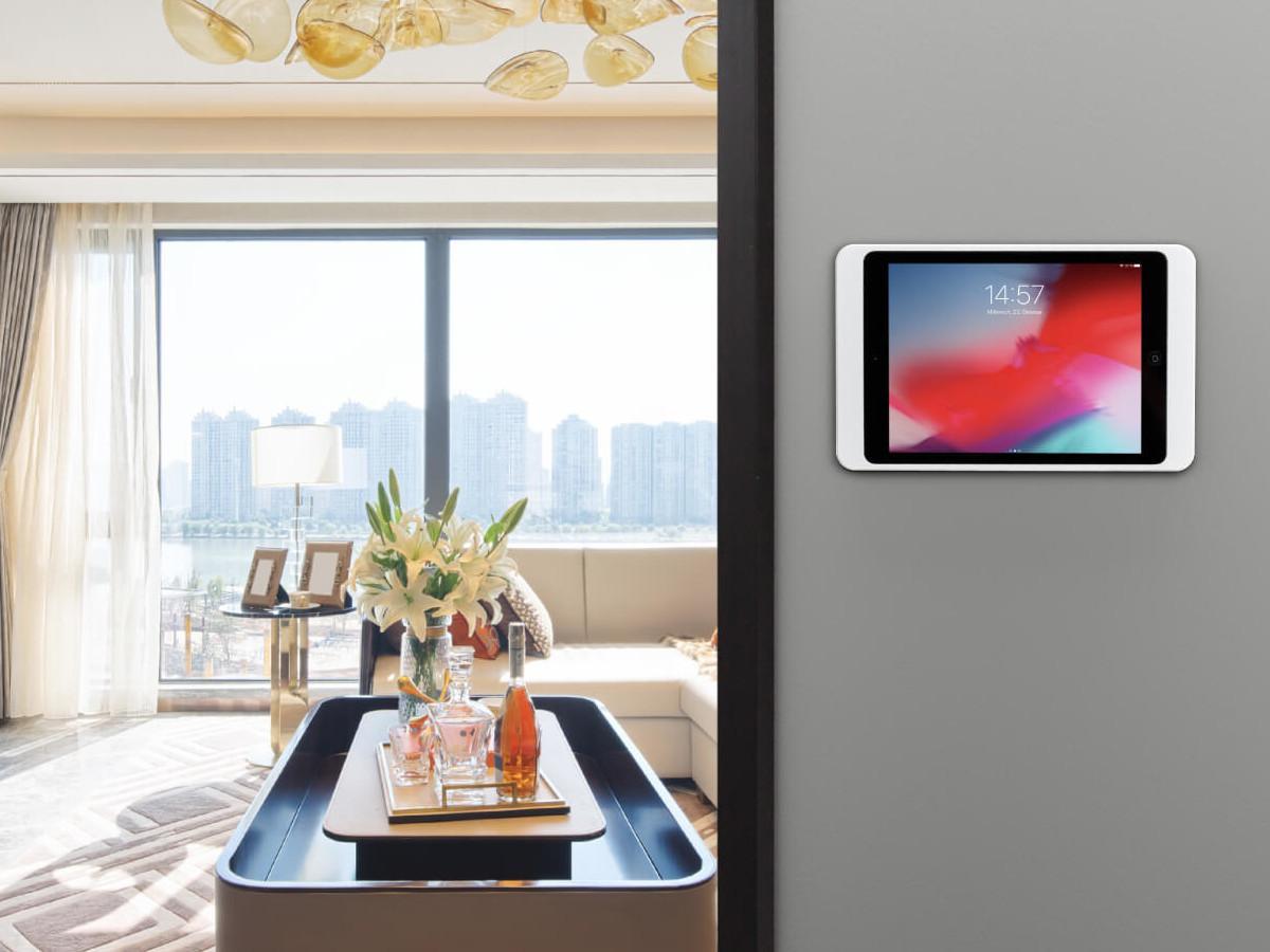 Displine Dame Wall Apple iPad 10.2" / 10.5" Wandhalterung, weiß Anwendungsbeispiel Smart Home