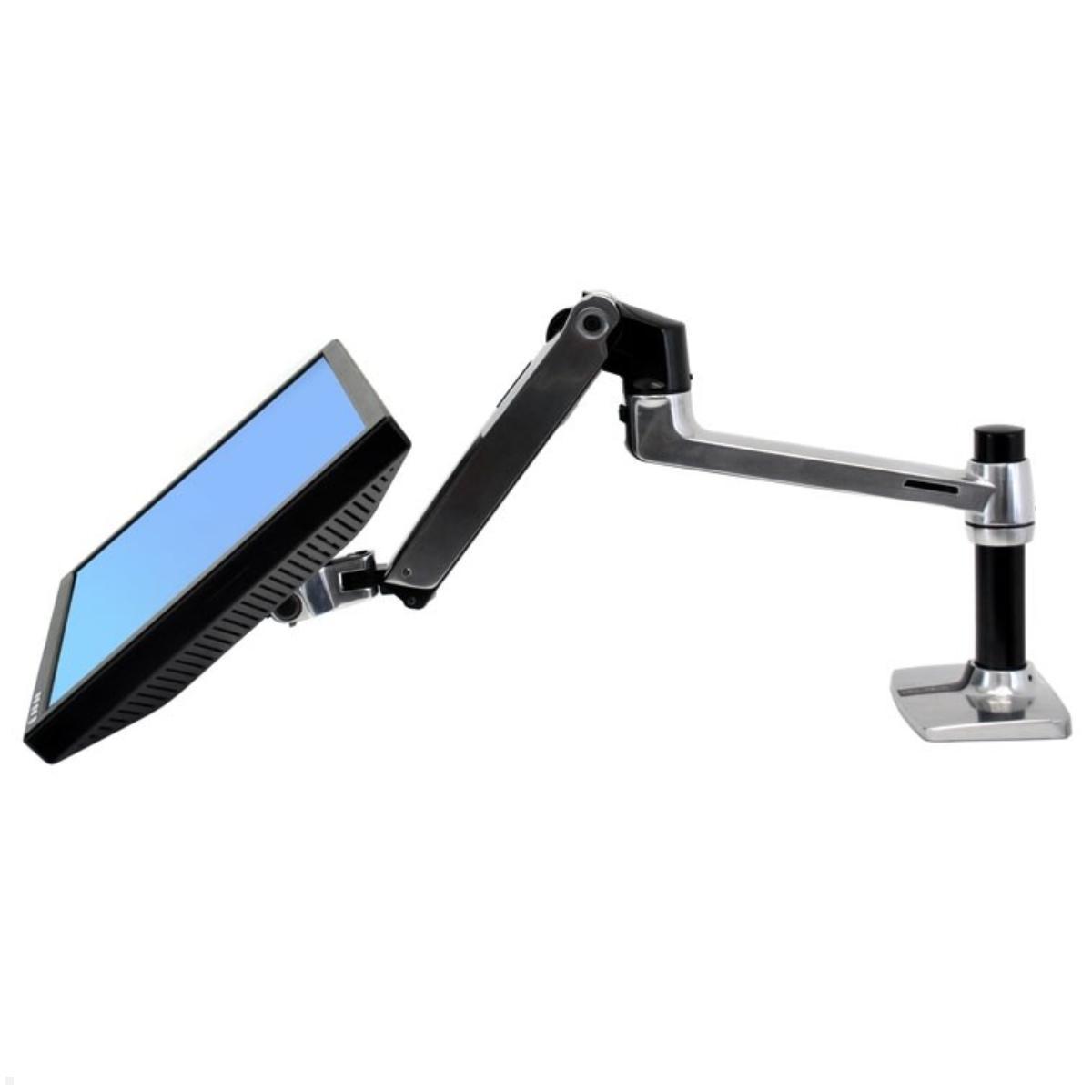 Ergotron LX Arm Monitor Tischhalterung (45-241-026) optimal fürTouchscreens 