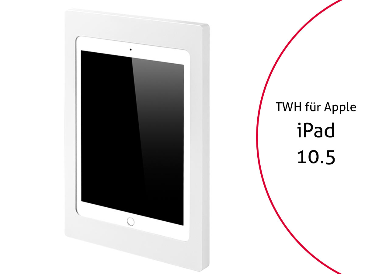 TabLines TWH021W Tablet Wandhalterung für Apple iPad 10.5 Zoll, weiß