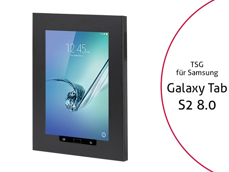 TabLines TSG023B Tablet Schutzgehäuse für Samsung Tab S2 8.0, HB, schwarz