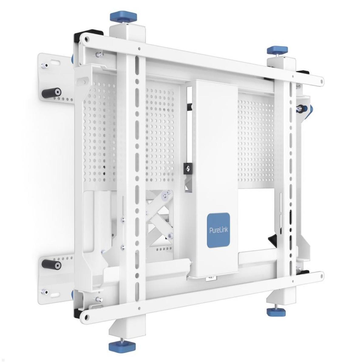 PureLink Vuelogic Pop-Out Videowall Wandhalter elektrisch bis 46 Zoll, weiß, X-Arme