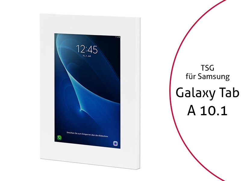 TabLines TSG050W Tablet Schutzgehäuse für Samsung Tab A 10.1 (2016), weiß