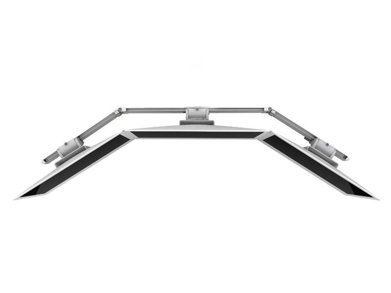 Ergotron Zubehör HX Arm Triple Monitor Kit 98-009-216 top view