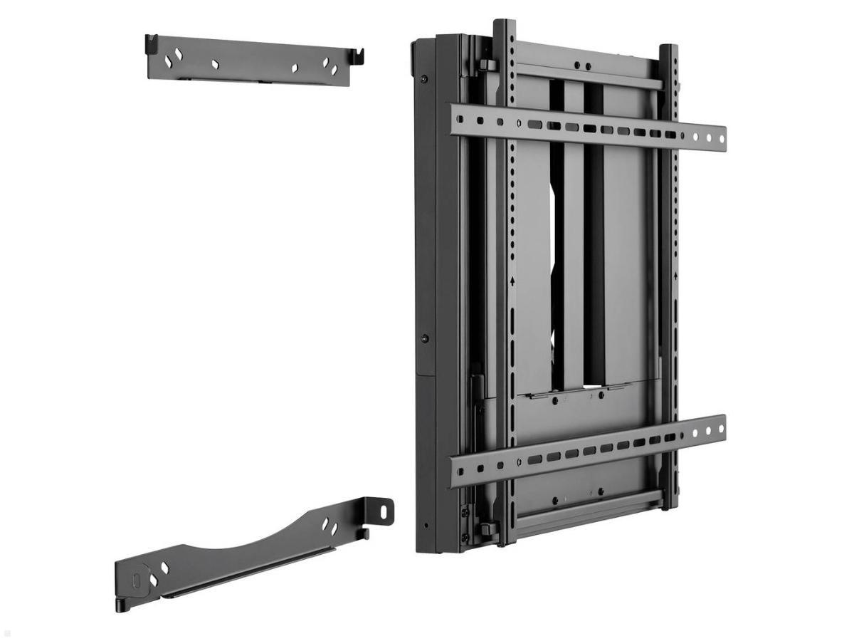 MonLines MWH018B interaktive Whiteboard/TV Halterung bis 90 Zoll, schwarz für großformatige Schreibtafeln