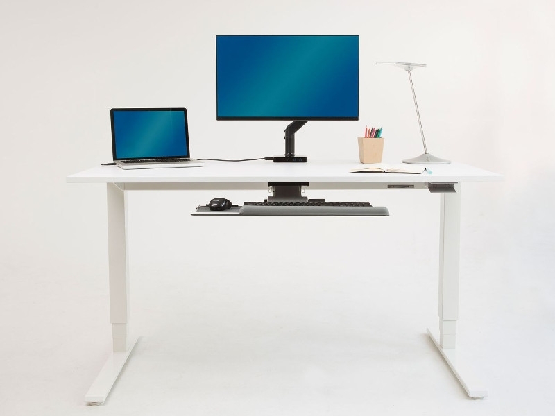 Humanscale M/Connect Dockingstation Tischklemme für M2, schwarz Beispiel