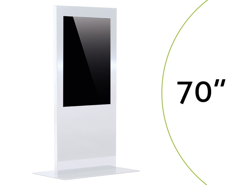 MonLines MDS012W Design Display Stele 70 Zoll THIN Premium