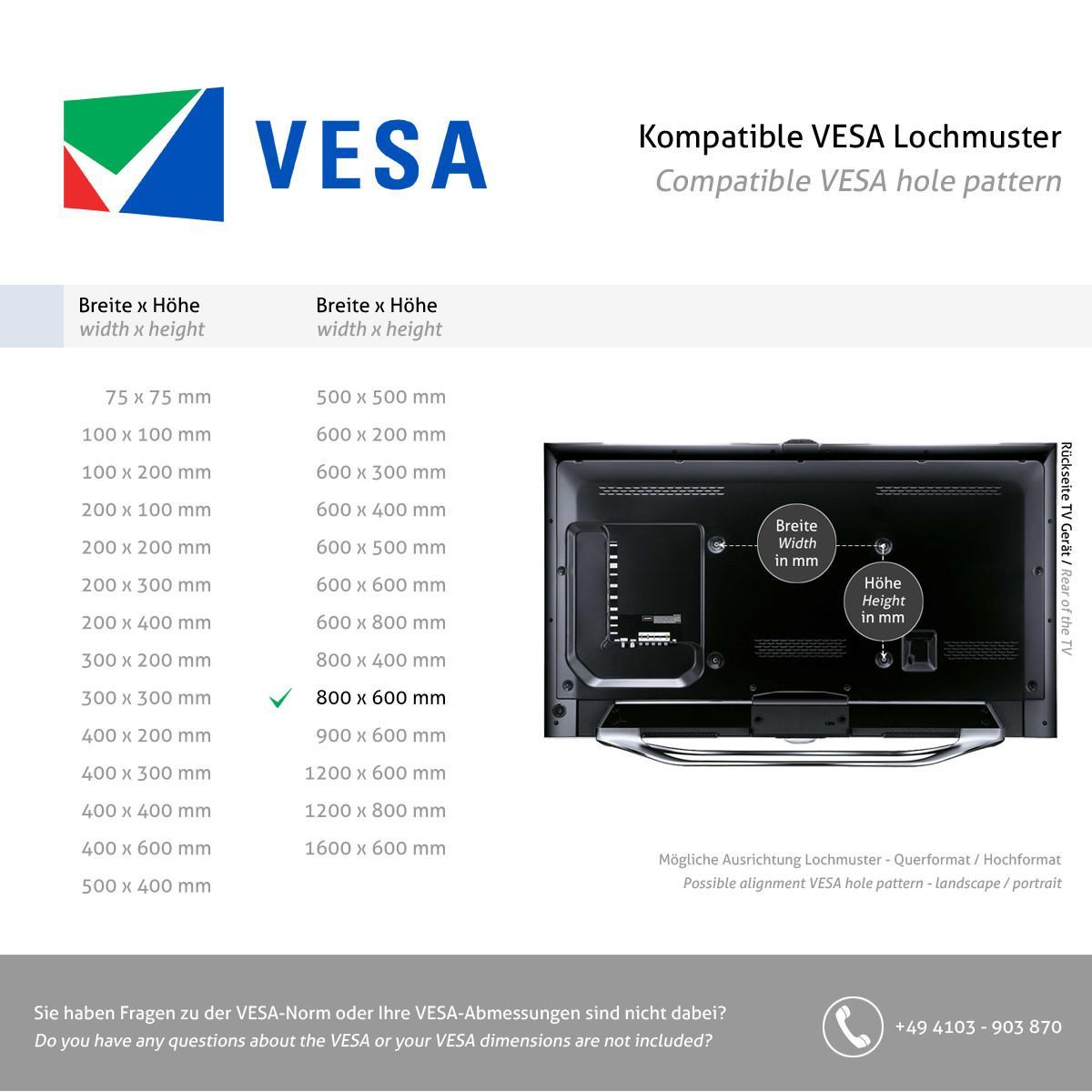 VESA Adapter 600x400 auf 800x600 MonLines V080, VESA