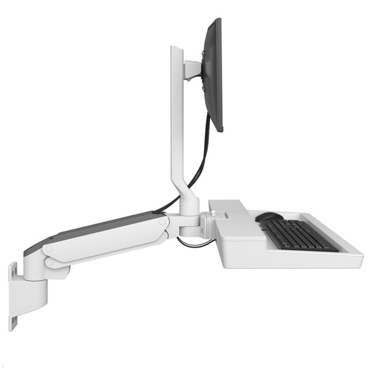 Ergotron CareFit Combo Arm Wandarbeitsplatz (45-621-251), ausgeklappt