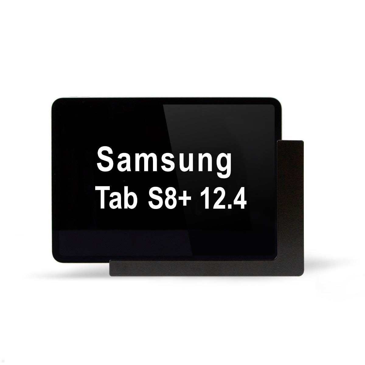 TabLines TWP021B Wandhalterung für Samsung Tab S8+ 12.4, schwarz