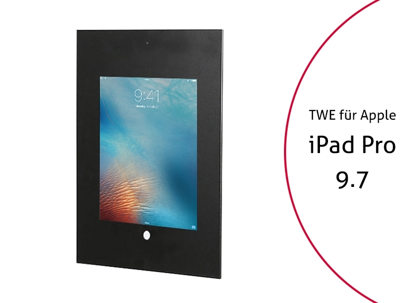 TabLines TWE024B Tablet Wandeinbau Apple iPad Pro 9.7, DS, HB