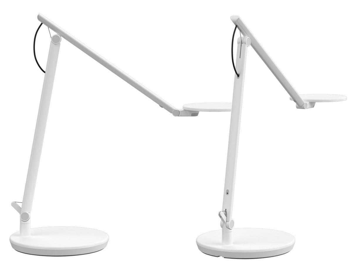 Humanscale Nova Light LED Schreibtisch Lampe NV3UBW, weiß 180° drehbar