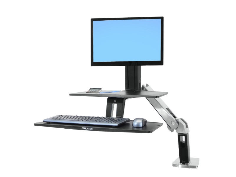 Ergotron WorkFit-A 24-390-026 höhenverstellbare Monitorhalterung